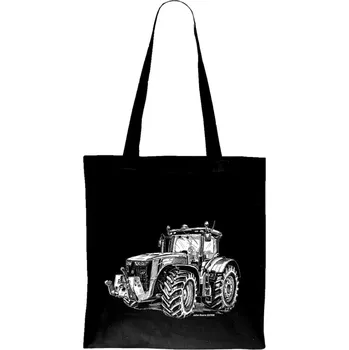 Plátěná taška - John Deere 8370R Barva: Černá