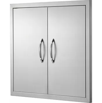 Revizní dvířka SucceBuy Revizní dvířka ke grilovacímu ostrůvku 66x61x5 cm, zapuštěná montáž