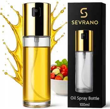 Nádoba na olej a ocet SKLENĚNÝ DÁVKOVAČ NA OLEJ, OCET, VE SPREJI , 100 ML