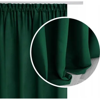 Obraz ZÁCLONY DO OBÝVÁKU ZATEMŇUJÍCÍ NA PÁSCE NA ŽABKY ZELENÉ 140x215 HOLD