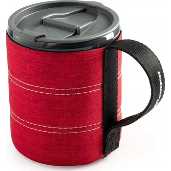 Kempingové nádobí Hrneček GSI Infinity Backpacker Mug Červený 0,5 L