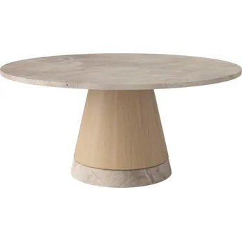 Konferenční stolek Bolia Konferenční stolek Piro Ø90 H42, beige marble