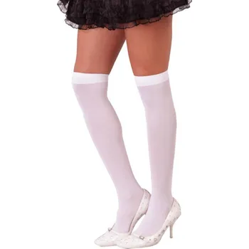 Karnevalový doplněk Fiestas Guirca Bílé punčochy dámské
