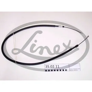 Lanko parkovací brzdy Tažné lanko parkovací brzdy ZADNÍ PRAVY RENAULT SCENIC 99- kotouč 7700432012 LINEX