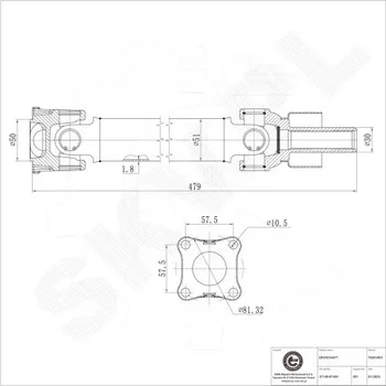 Poloosa kola Hnací hřídel Daihatsu Terios 3714087404 ESEN SKV