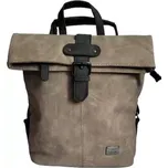 Stylová dámská kabelka a batoh 2v1 Tessra 5509 hnědý. Praktické a elegantní řešení pro každý den | Cooltovka.cz