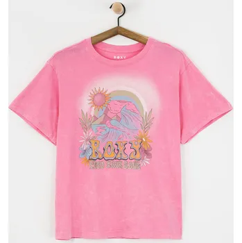 Roxy Sunnyoversize Optic Wash (pink cosmos) XS, růžová