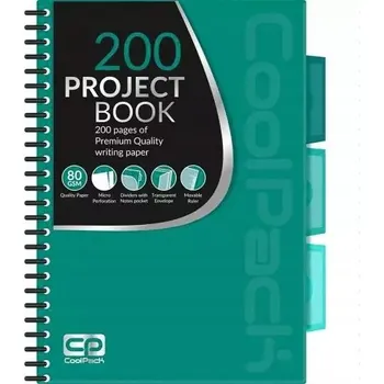 Kroužkový Blok Patio A5, 100 listů, měkká vazba