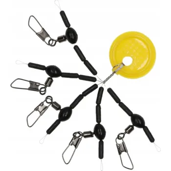 Signalizace záběru Spojka Sada pro Pellet Waggler KIT Mikado připravená k montáži splávku 5ks