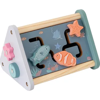 Dřevěná hračka lupilu® Dřevěná motorická hračka (motorický trojúhelník)