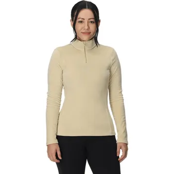 Dámská mikina Dámská mikina Spyder Shimmer Bug 1/2 Zip Sanddune 38B125310-SDN 25/26 L