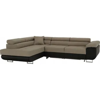 Sedací souprava Rohová Sedací Souprava Kondela látka hnědá