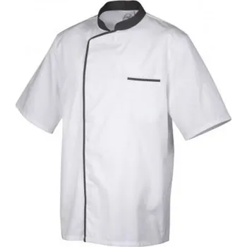 Gastro oděv Robur, Nero rondon, šedy, kr. rukáv, XXXL, U-NE-GTS-XXXL