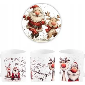 Keramický hrnek 330 ml - Zimní, vánoční hrnek, Mikuláš, dárek pod stromeček, dárek od Mikuláše, vtipné hrnky, Vánoce, svátky, sníh, Štědrý den,