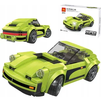 ostatní stavebnice Stavebnice Wange 2872 - Auto Porsche 911 Super Champions 161 dílů
