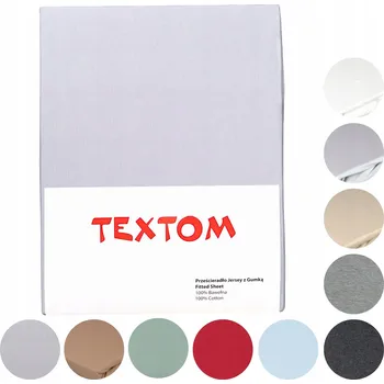 Prostěradlo PROSTĚRADLO Z GUMIČKY BAVLNA SVĚTLE ŠEDÁ MATRACE 30 CM PREMIUM 140 x 200 cm