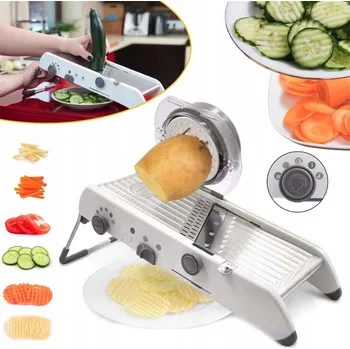 Kráječ zeleniny MULTIFUNKČNÍ KRÁJEČ NA OVOCE A ZELENINY STRUHADLO JE ODOLNÉ