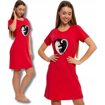 Dámská noční košile Noční košile Moraj , krátký košile noční kolena, velikost L