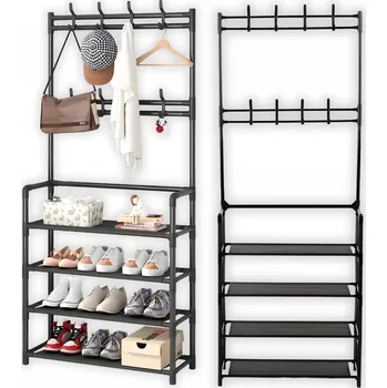 Věšák Ruhhy 22671 stojan na oblečení 60 cm černý