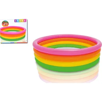 Dětský bazének Bazén nafukovací 4 komory 168x46cm v krabici