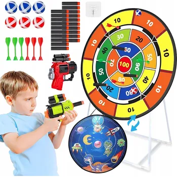 Terč na šipky Šipky na suchý zip, terč pro děti