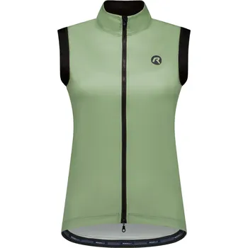 Dámská cyklistická vesta Rogelli SIGNATURE, zelená L