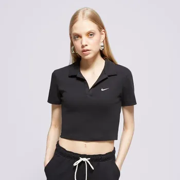 Nike Tričko W Nsw Essntl Ss Tričko Crp Top Černá S
