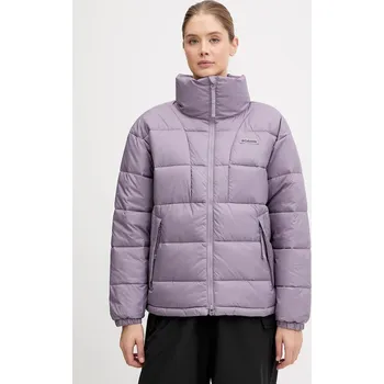 Bunda Columbia Pike Lake fialová barva, zimní, 2133594 04X, vel. M