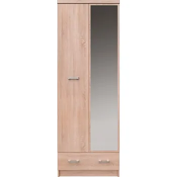 Šatní skříň Skříň Kondela Topty Typ 38 60 x 183 x 33 cm dub sonoma