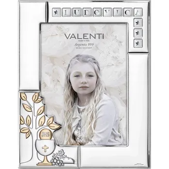 Rám na obraz Rámeček na fotku ke svatému přijímání stříbrný dárek | Rozměr: 13x18 cm