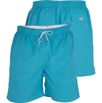 Pánské plavky D555 plavky pánské YARROW nadměrná velikost 4XL tyrkysová