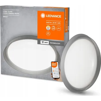 Stropní Svítidlo kulatý Ledvance 43 x 7 cm šedý