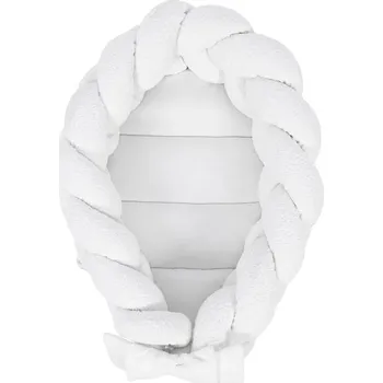 Hnízdečko pro miminko Bílé hnízdečko pro miminko 47x70 cm – Meowbaby ID_1821956