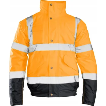 Pracovní oblečení ZIMNÍ ZATEPLENÁ VÝSTRAŽNÁ BUNDA HI-VI “L“ BENEFIT