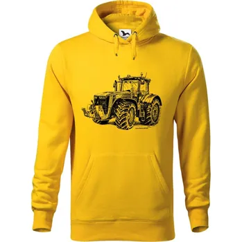 Dámská mikina Mikina - John Deere 8370R Barva: Žlutá (04), Velikost: L, Střih: Pánské
