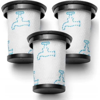 Filtr do vysavače 3x Filtr vzduchu pro vysavač TEFAL Air Force Flex 760 Ultimate