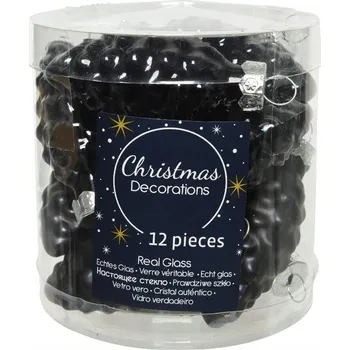 Vánoční dekorace Vánoční Baňky tvarované vánoční koule 6 cm 12 ks