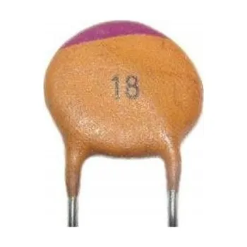 Kondenzátor 27pF/500V TK676, keramický kondenzátor