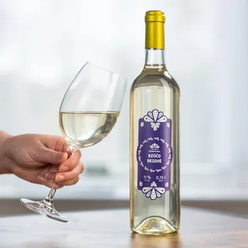 Bzůčo bezové víno s medem 750 ml | Včelařství Domovina