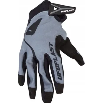 Moto rukavice UFO RUKAVICE SKYLINE KIDS MOTOCROSS ŠEDÉ, VELIKOST L - KOLEKCE 2025 (