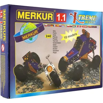 Dětské zboží Stavebnice MERKUR 016 Buggy 10 modelů 26x18x5cm