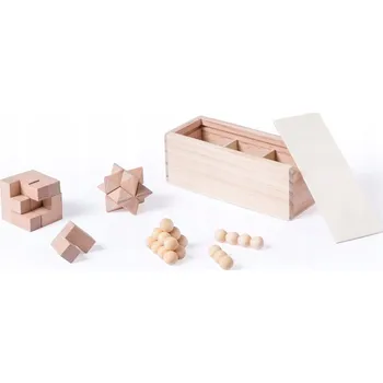 Desková hra Desková hra DŘEVĚNÁ HLAVOLAMOVÁ HRA PUZZLE SKLÁDAČKA