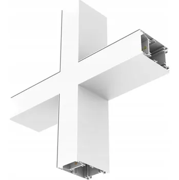 Spojka pro lineární svítidla 13.6W 1760lm CCT Tvar X Bílá Office Linear