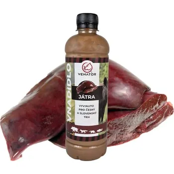 Návnadová pasta Venator vnadidlo Játrový nektar 0,5l