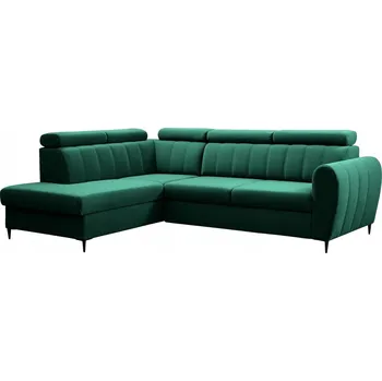 Sedací souprava Rohová Sedací Souprava Kondela látka zelená