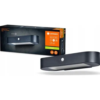 Venkovní osvětlení LEDVANCE Endura Style Solar Oval nástěnné 4000K černá LED celkem 6 W - Doprava zdarma