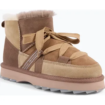 Dívčí sněhule Dámské sněhule EMU Australia Blurred Micro Patchwork mashroom