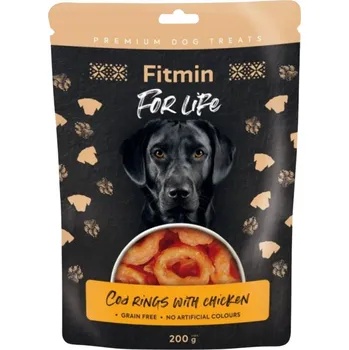 Pamlsek pro psa Psí pamlsek FITMIN For Life Treat Příčesek a Kuře 200 g