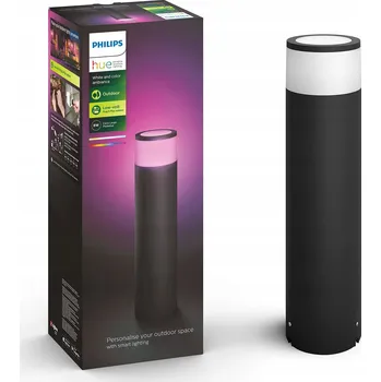 Venkovní osvětlení Osvětlovací sloupek Philips Hue s integrovaným LED zdrojem 8 W černý 40 cm