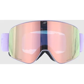 Lyžařské brýle 4F 4FWMM00AGOGU065-52S-1-M (ONE SIZE) UV filtr 400, kategorie 0